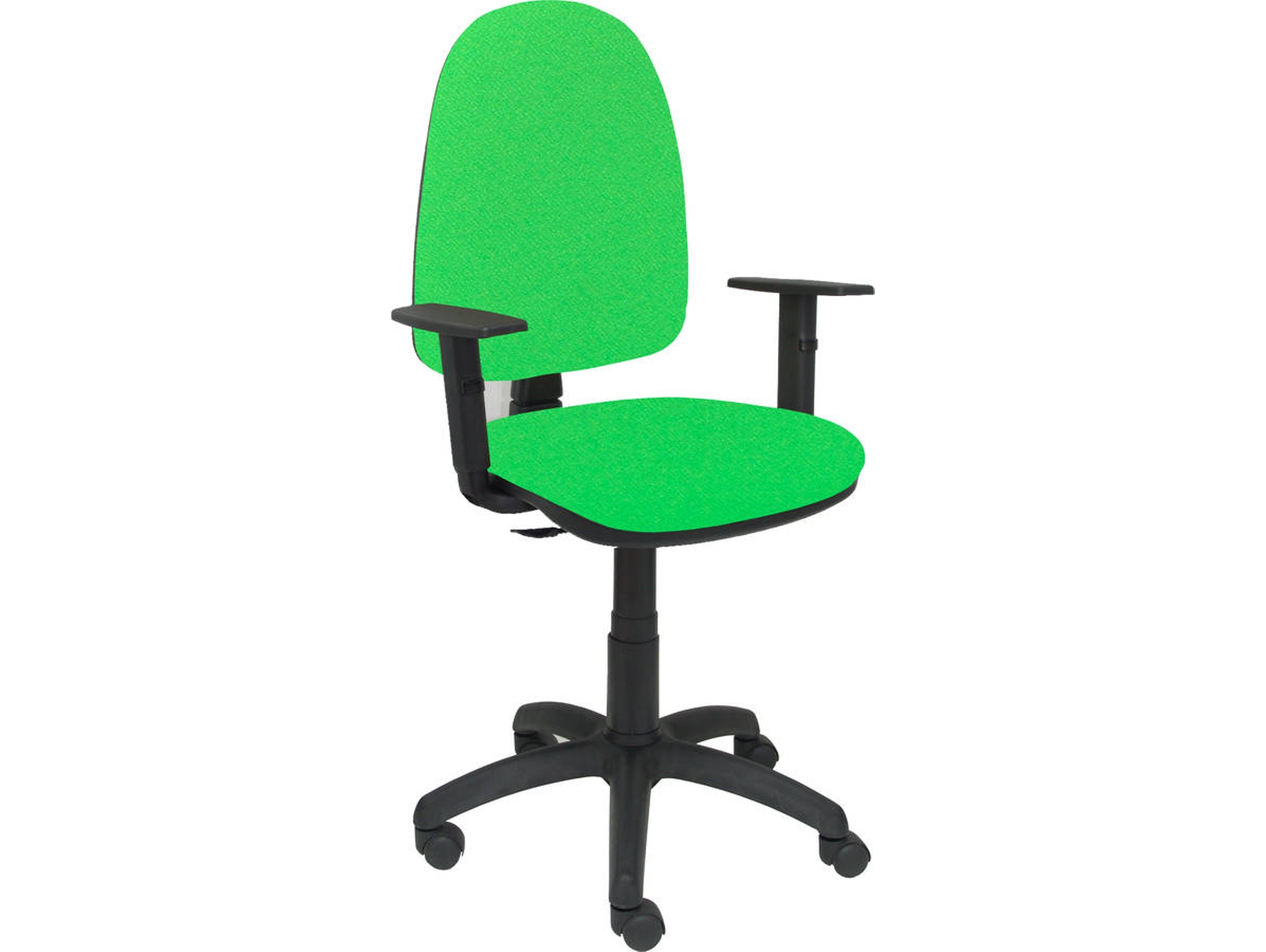 Silla de Escritorio Operativa PYC Ayna Verde BA (Brazos Ajustables - Tejido)