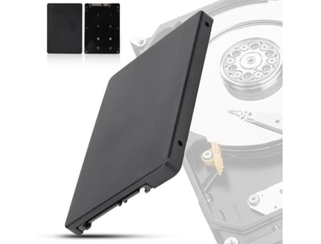 HURRISE Mini Pcie/M Ssd a 2 Adaptador de caja de disco duro externo de 5 pulgadas