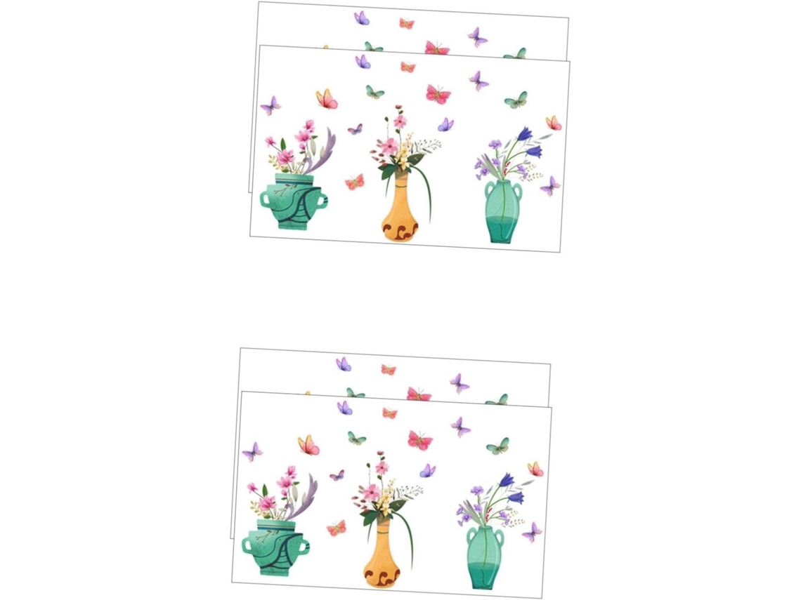 4 Pegatinas Decorativas Autoadhesivas Para Pared, Ideales Para Dormitorio Y Sala De Estar.