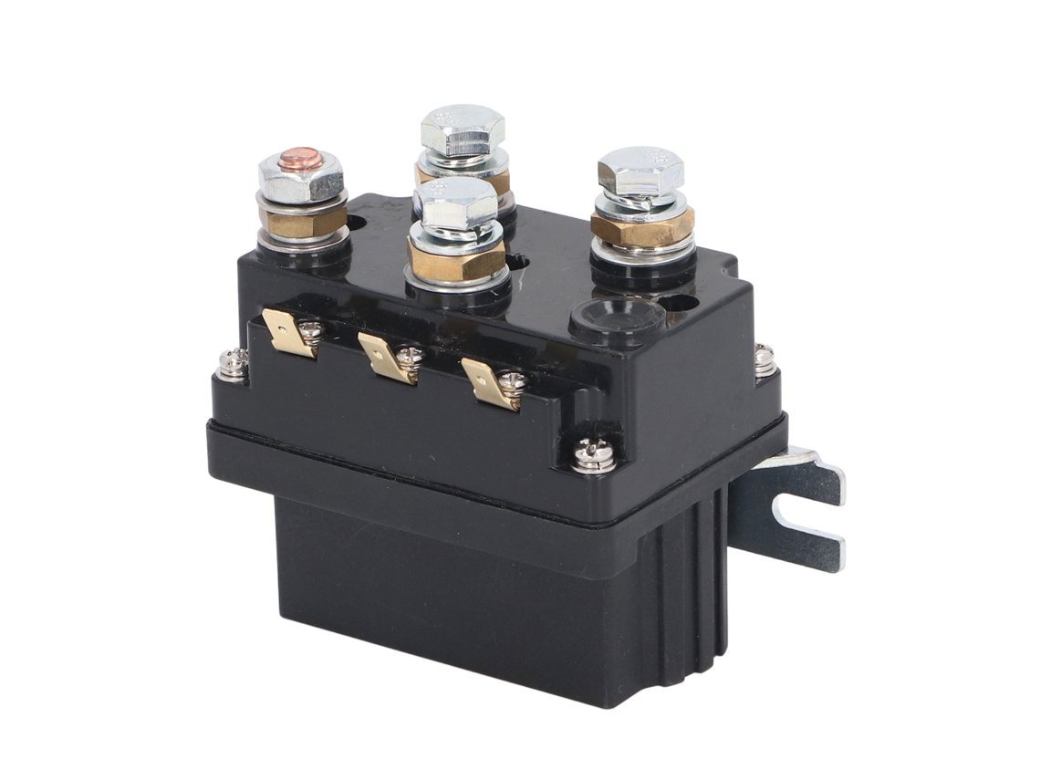 Relé de cabrestante Hkj 12V 500A de alta potencia, resistente al agua, para ATV, motos, nieve, carritos de golf, bajo consumo.