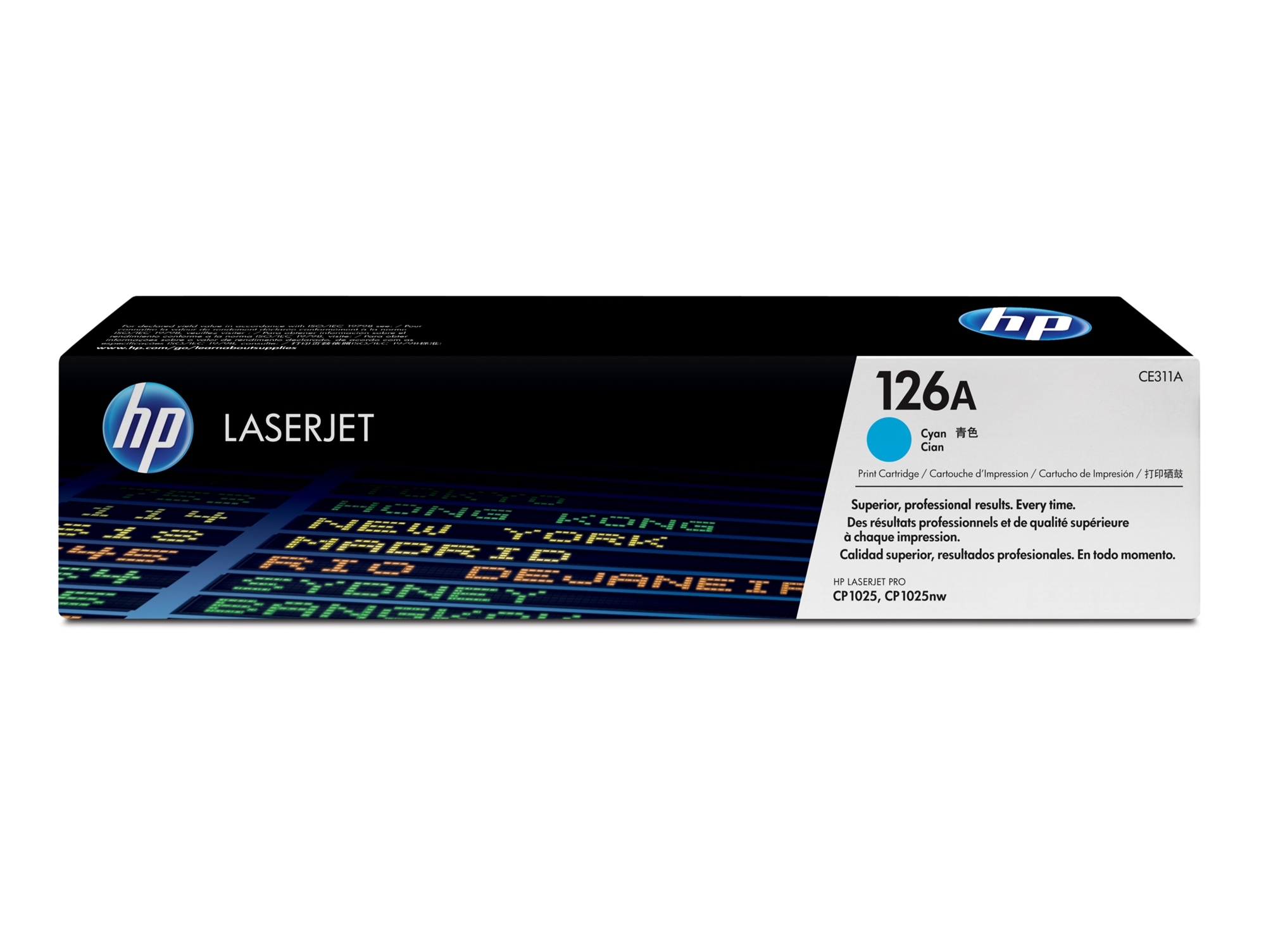 Cartucho tóner HP 126A cian original (CE311A)