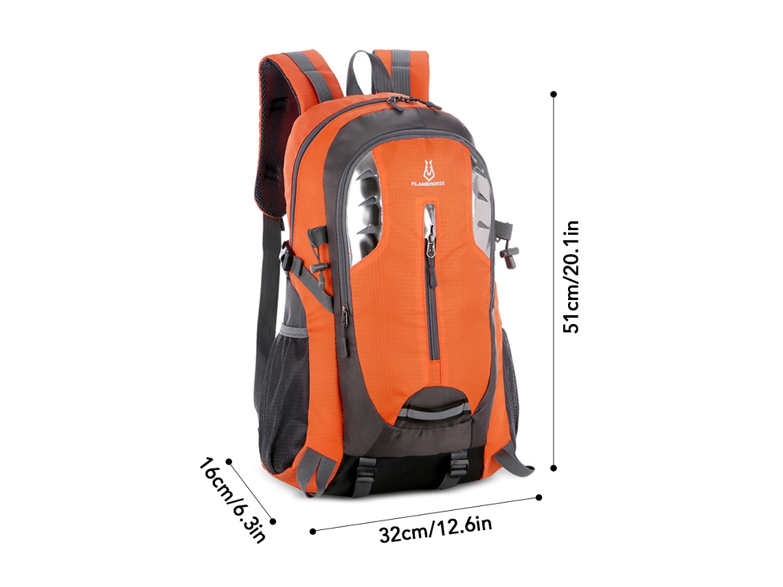 Mochila Ligera E Impermeable Para Senderismo, Acampada, Escalada, Ciclismo, Viajes, Trekking Y Actividades Al Aire Libre.