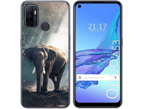 Carcasa Oppo A53 / A53s TUMUNDOSMARTPHONE Elefante