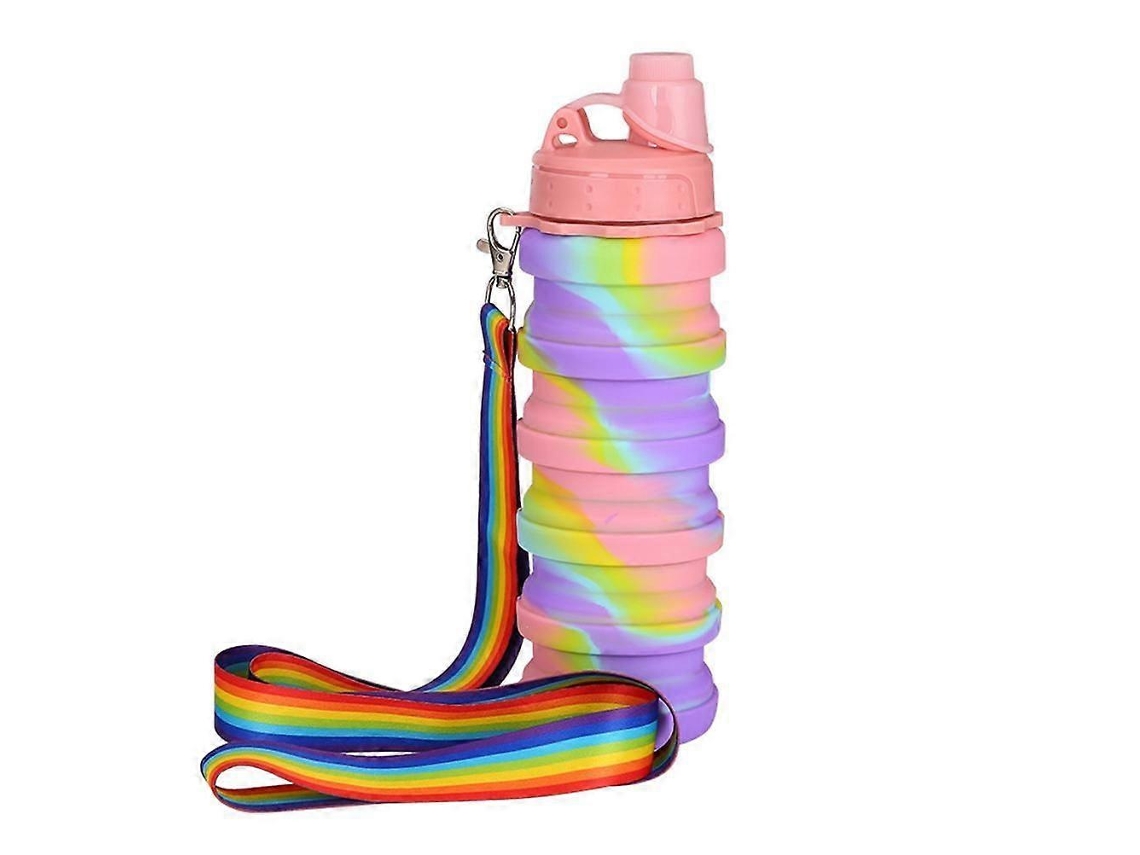 Botella de agua portátil de doble capa Slowmoose para deportes al aire libre, viajes, acampadas y senderismo (8)