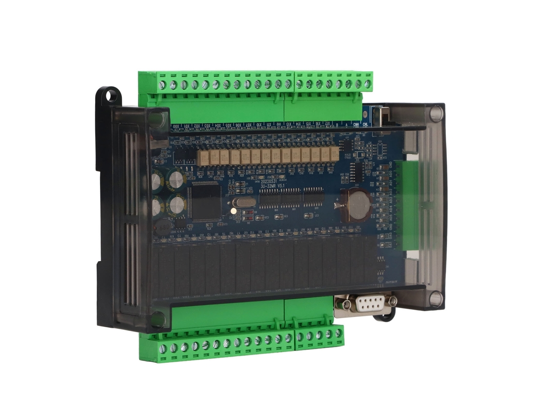 Tarjeta de control industrial con RS485 y 6 contadores de alta velocidad.