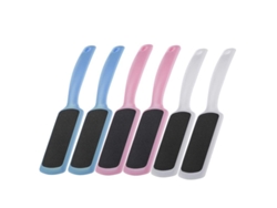 6 Uñas Postizas Decorativas De Doble Cara, Removedor De Callos Y Piel Muerta, Esponja Para Pies, Ligera Y Duradera.