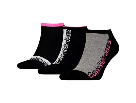 CKJ Women Sneaker 3p Athlei Socks