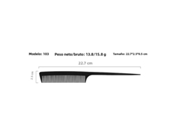 (estilo 1) Plancha De Pelo Antiestática, Peine De Peluquería