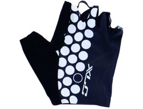 Guantes XLC Cg-Suantes Puntos Blancos Negro (Xl)