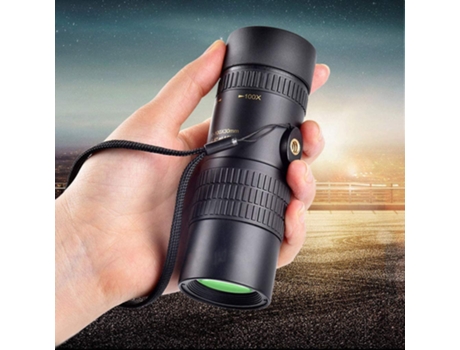 Monocular CHRONUS 100 Zoom Visión Nocturna con Luz baja Negro