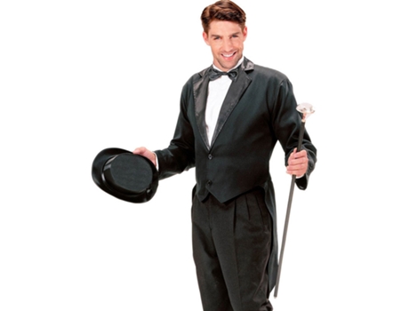Disfraz de Hombre WIDMANN frac gala showtime negro (Tam.: XL)