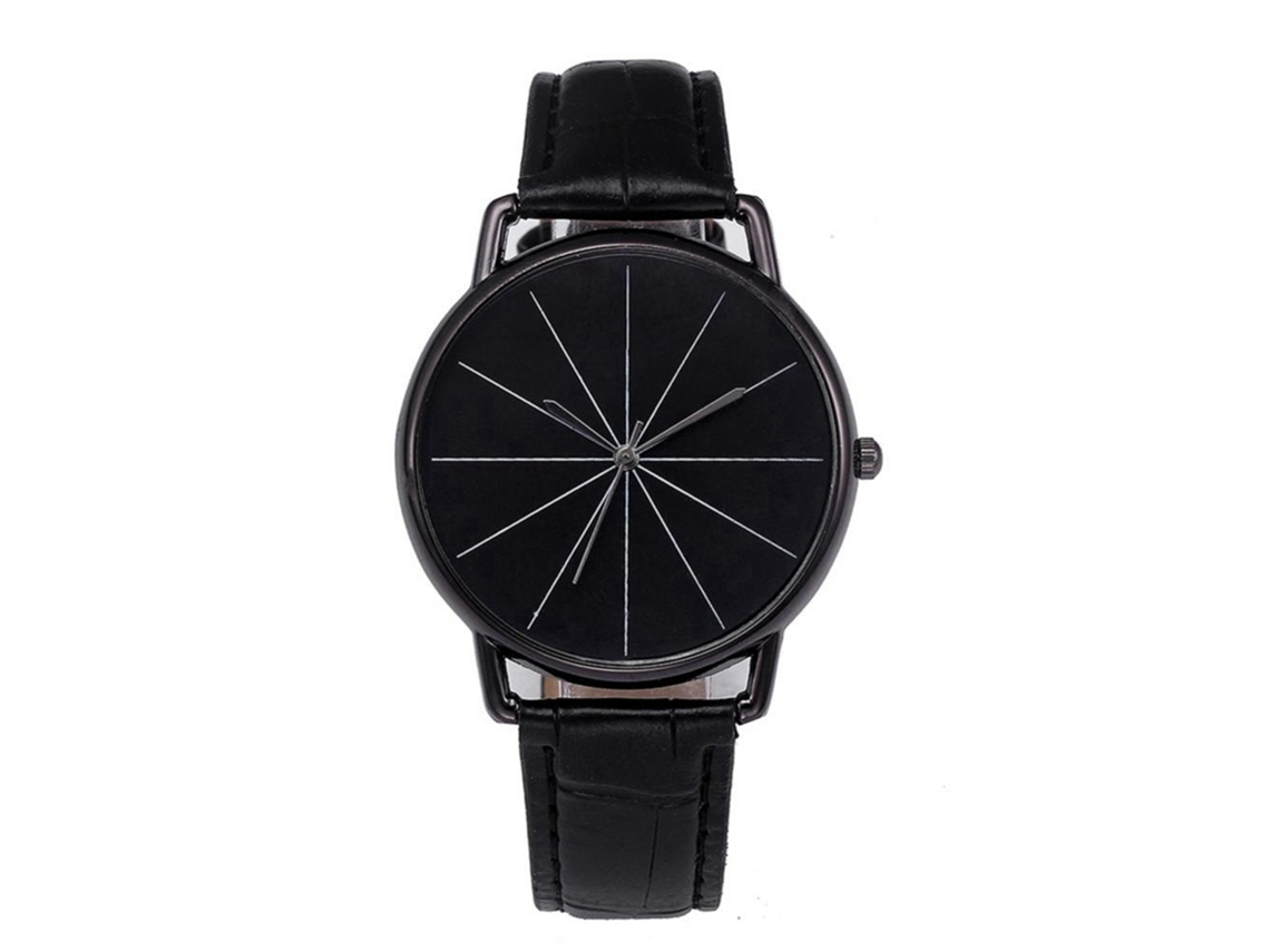 Reloj De Pulsera Para Mujer Con Un Bonito Estampado De Cerditos, Pantalla Analógica Y Correa De Silicona Negra.