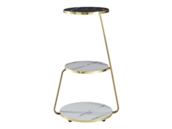 Mesa de Apoio [EN.CASA] (Multicolor - Tablero Aglomerado Acero - 74 x 46 x 37 cm)