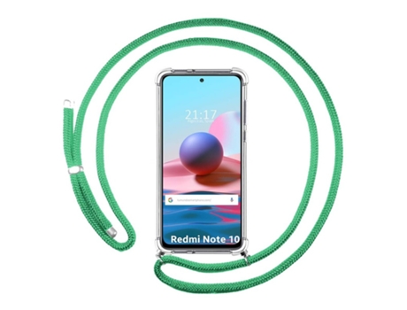 Carcasa Xiaomi Redmi Note 10 / 10S TUMUNDOSMARTPHONE Colgante Verde