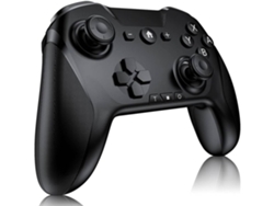 Controlador inalámbrico Pro para Switch/Switch Lite Gamepad Joypad interruptor de palanca de mando remoto negro con función Turbo de captura de pantalla de activación D YIZHOOD