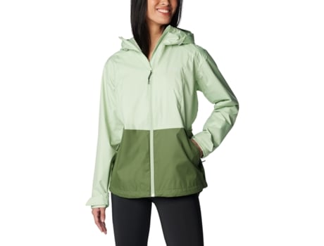 Chaqueta de Mujer COLUMBIA Poliéster Verde (M)