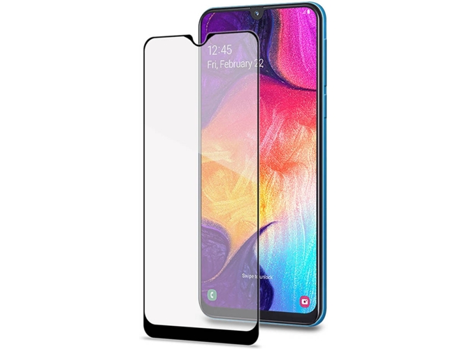 Protector de Pantalla Samsung Galaxy A20e CELLY Full Glass Negro