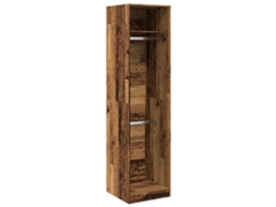 Armario de madera antigua MAISON EXCLUSIVE en derivados de la madera 50x50x200 cm