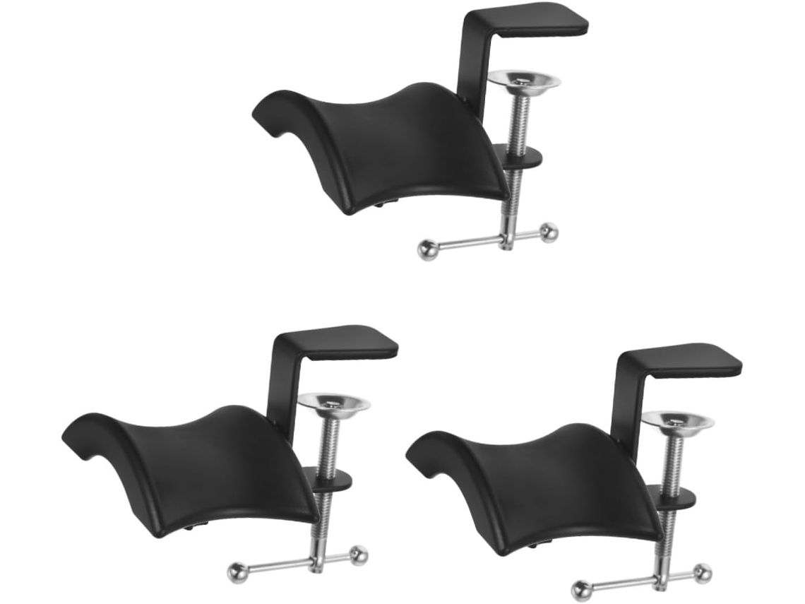 Soporte De Escritorio Ligero Y Práctico De 3 Piezas Para Guardar Y Exhibir Auriculares.
