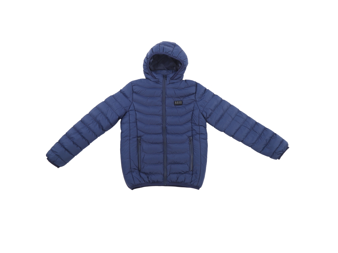 Chaqueta Térmica De 19 Zonas Con Capucha Y Control Inteligente De Temperatura Constante Para Hombre Y Mujer, Azul, Talla Xl
