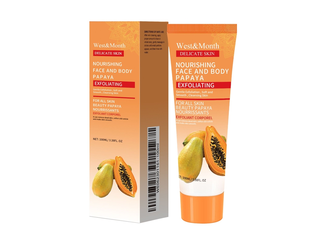 Gel exfoliante de papaya