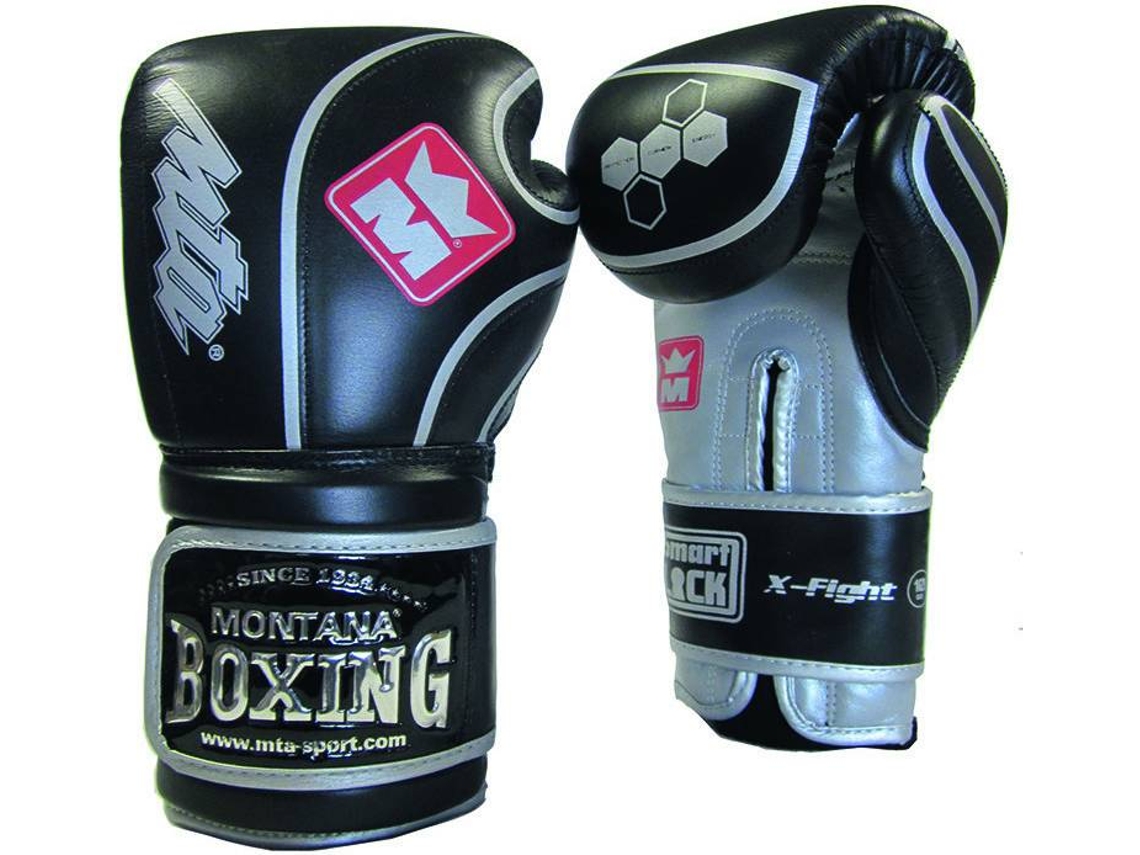 Guantes de boxeo MONTANA x-fight evo (14 oz - Negro)