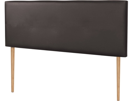 Cabecero DHOME Tapizado (Marrón - Polipiel - 135 x 5 x 105 cm)