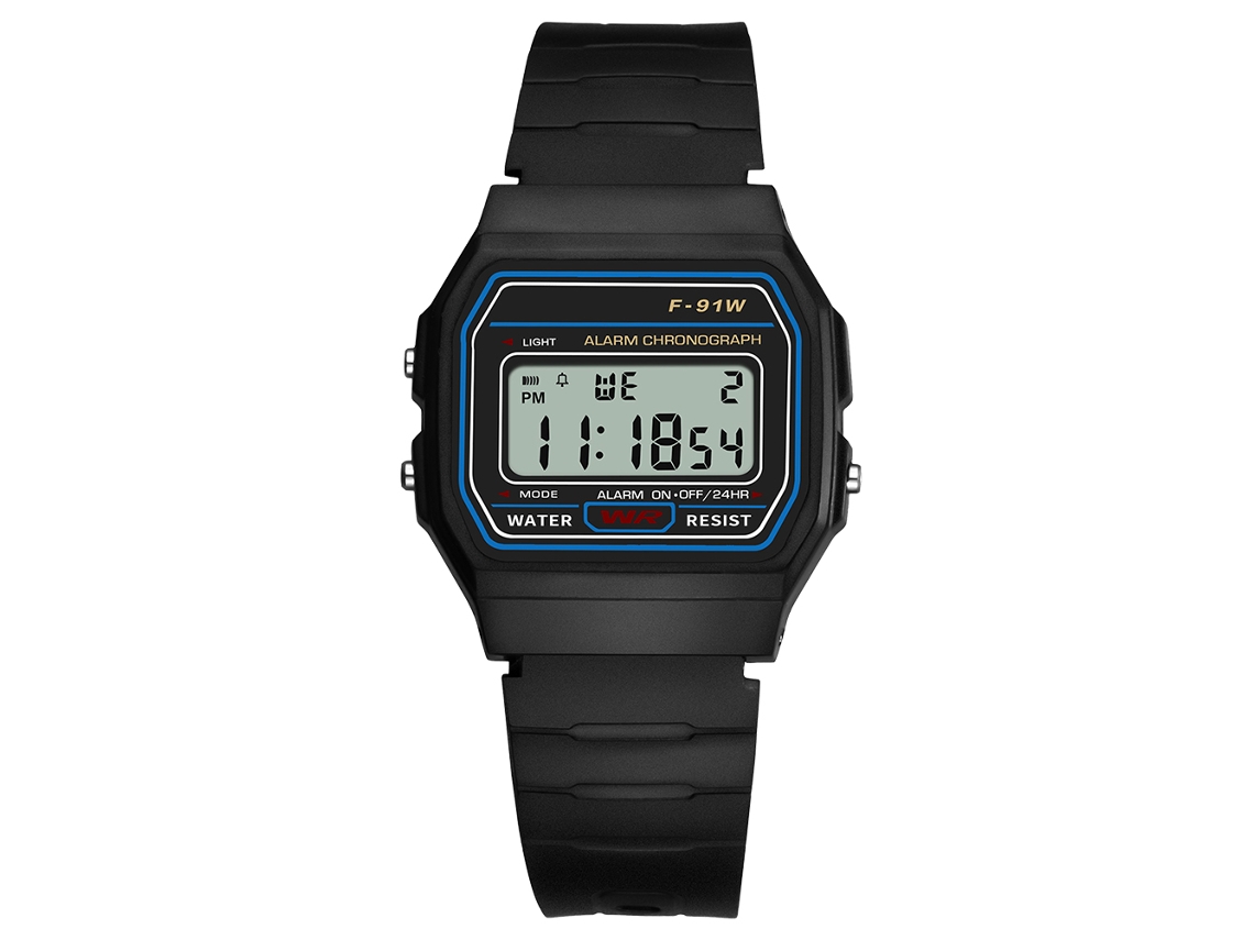 Reloj electrónico Synoke 9009 cuadrado, resistente al agua, estilo retro, unisex, deportivo y para exteriores.