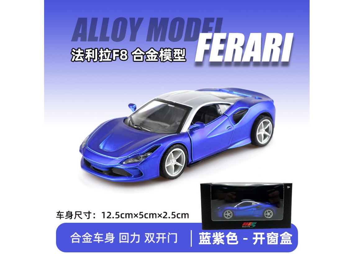 Coche miniatura de metal fundido a presión, escala 1/36, juguete infantil MDUG.