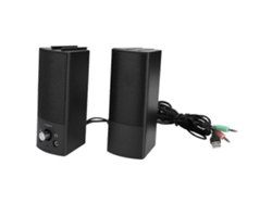 Sada V 117 - Altavoz pequeño con cable de 3 W para ordenador de sobremesa y portátil, subwoofer para sonido envolvente Chennnls