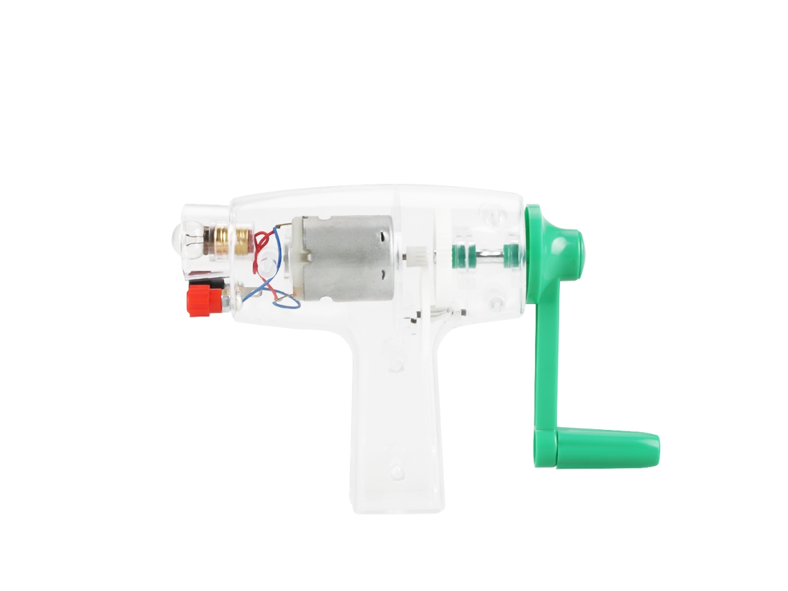 Generador Eléctrico Con Manivela, Dinamo Mecánico, Para Uso De Emergencia Y Didáctico, Física, 6,3 V