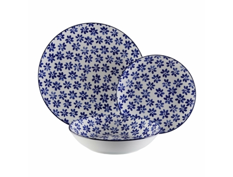 Vajilla VERSA Nanuk 18 Piezas Porcelana