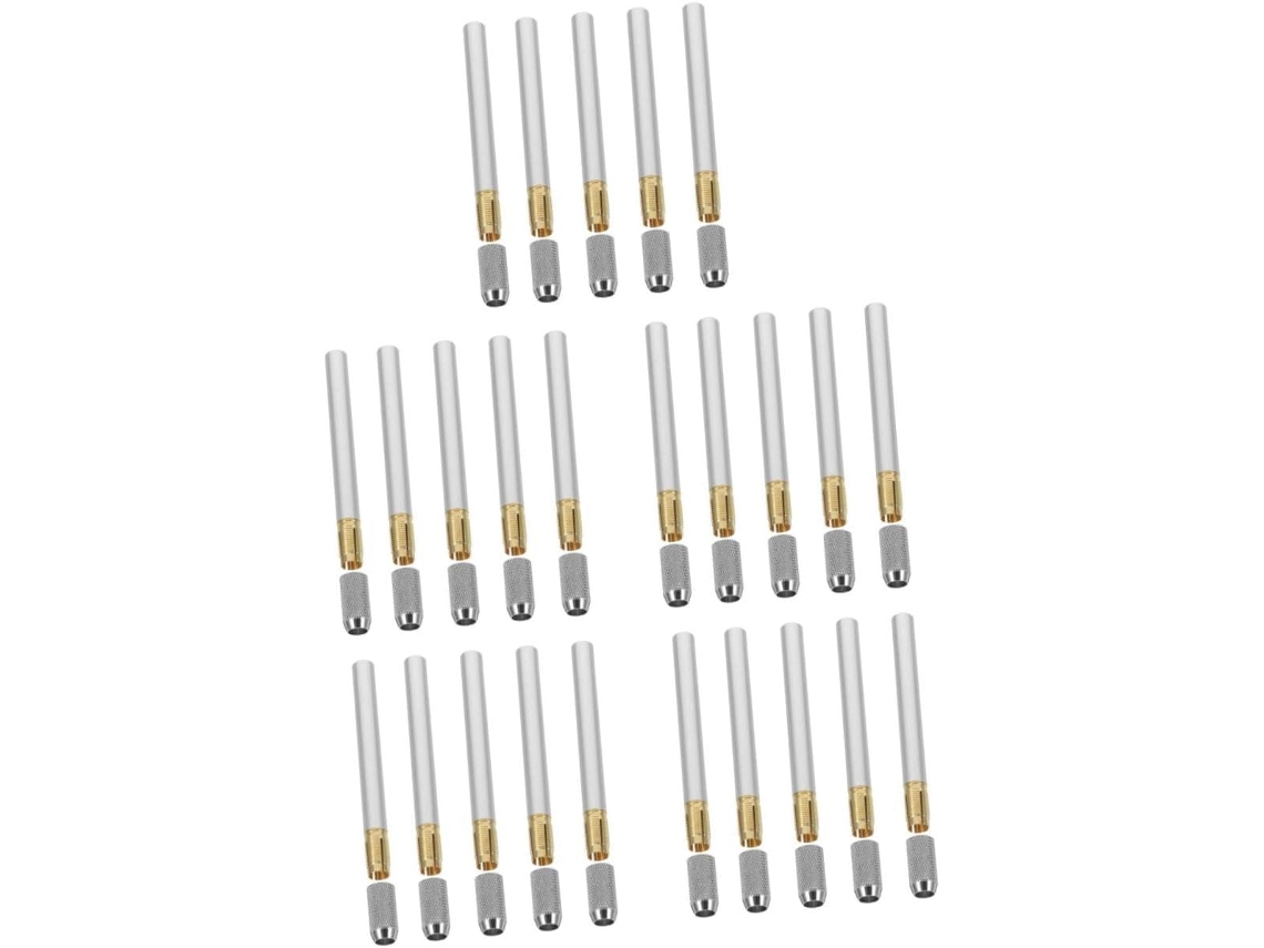 Juego De 25 Extensores De Lápices, Portacarboncillos, Útiles Escolares, Herramientas De Escritura Para Oficina.