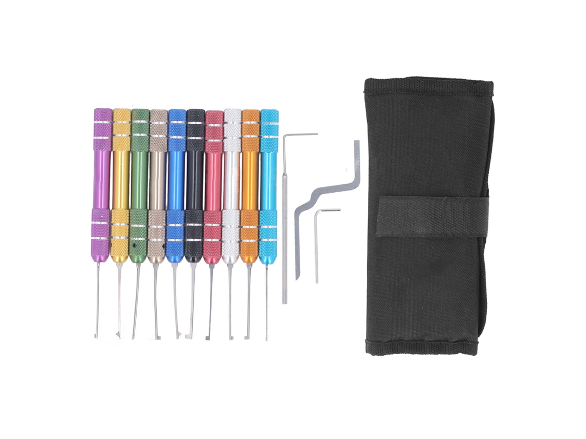Kit De Extracción De Roscas Rotas De Acero Inoxidable Con 10 Piezas Y Llaves Auxiliares.