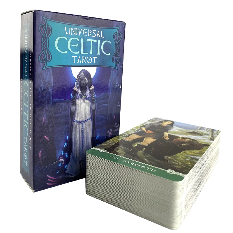 Nuevas Cartas Del Tarot, Adivinación Mística, Cartas Del Tarot Celta Universal Para Mujeres Y Niñas (g)