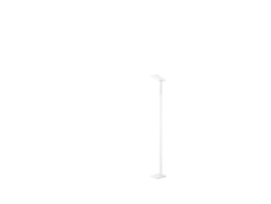 Lámpara de pie LED QUADRA Blanco de metal Al.180 cm PERENZ