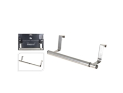 Percha puerta extensible inoxidable 40 cm blister