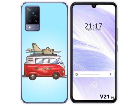 Carcasa Vivo V21 5G TUMUNDOSMARTPHONE Dibujos Multicolor