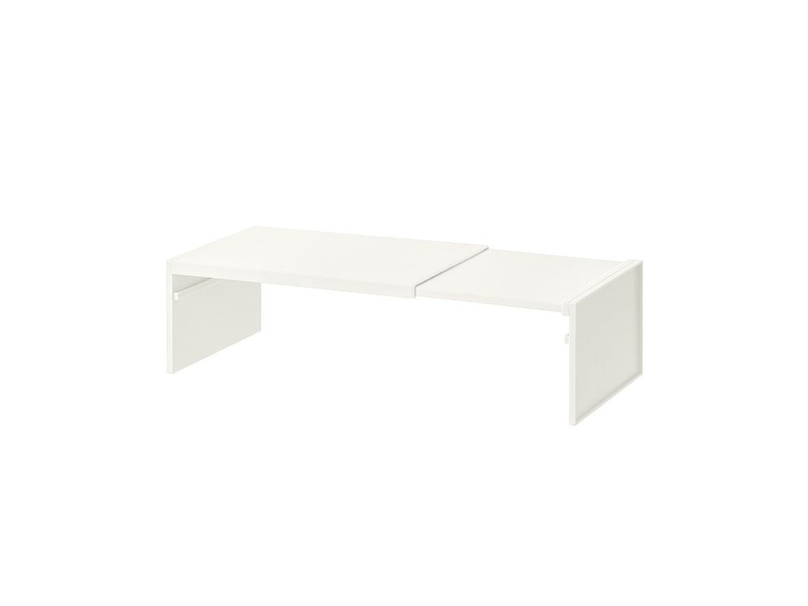 Estante extensible para encimera, ABS blanco, organizador de cocina Tommy01