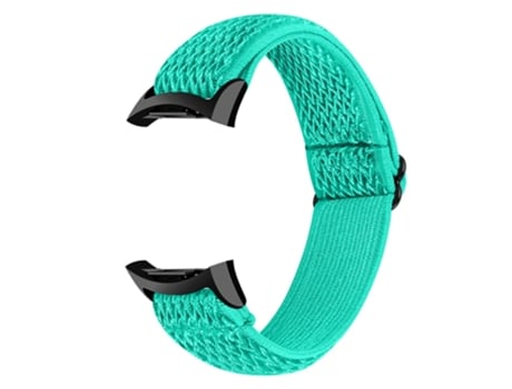 Correa de nailon tejido ajustable para Samsung Gear Fit2 SM-R360 - verde menta