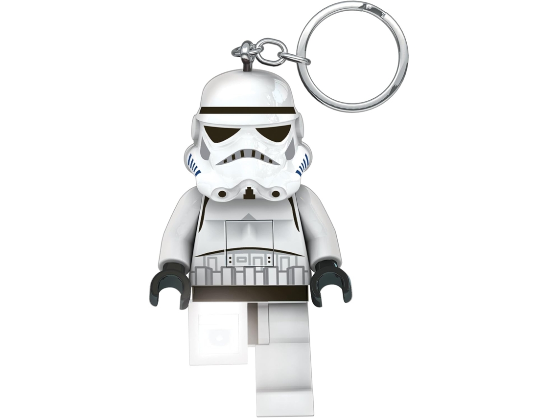 Llavero Lego Star Wars Stormtrooper con luz de 7 cm