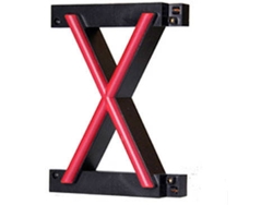 Letra Led GREENICE Neon X (105mm x 161mm x 38mm)
