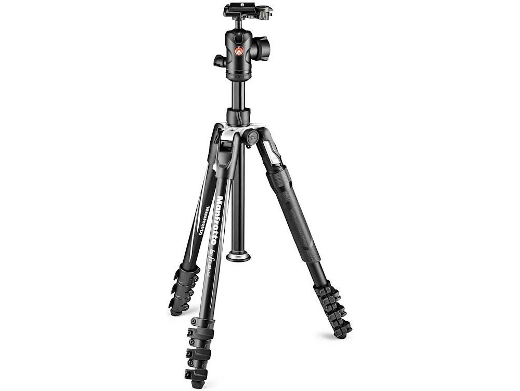 Kit trípode/monopie de viaje aluminio MANFROTTO Befree 2n1 c/ bloqueo por palanca y rótula de bola