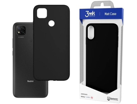 Funda Xiaomi Redmi 9C 3MK Lisa (Negro)