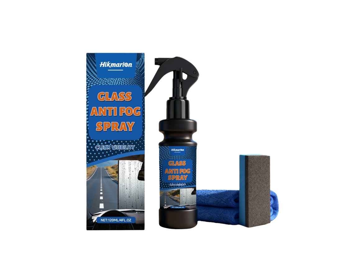 Spray antivaho para ventanas de coche.