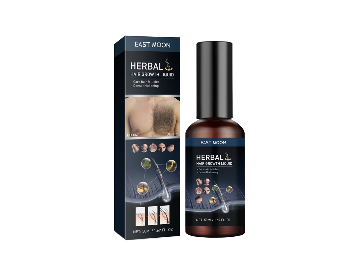 Líquido eficaz para el crecimiento rápido del cabello.