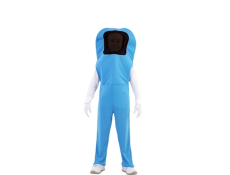 Disfraz de Niño EUROCARNAVALES Astronauta Impostor Azul (10 - 12 Años)