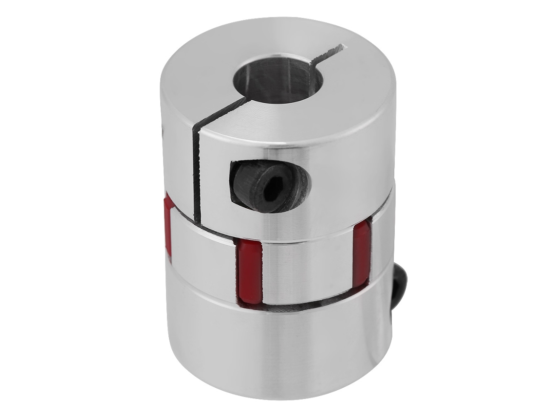 Acoplador De Eje De Aleación De Aluminio Plum D30 L40 (11 Mm-11 Mm) Para Conexión Mecánica