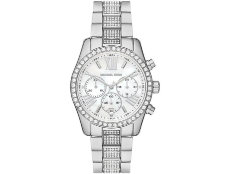 Reloj Cronógrafo Femenino MICHAEL KORS Lexington Plata/Acero