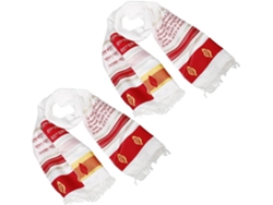 Juego De 2 Chales De Oración Tallit Rojos Con Borde, Tela Ligera Y Cómoda, Chales Religiosos Para
